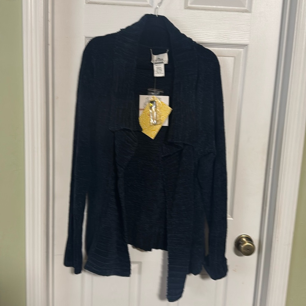 NWT dark navy blue sweater